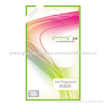 New arrivel anti fingerprint mobile screen protector for iPhone 4/4S